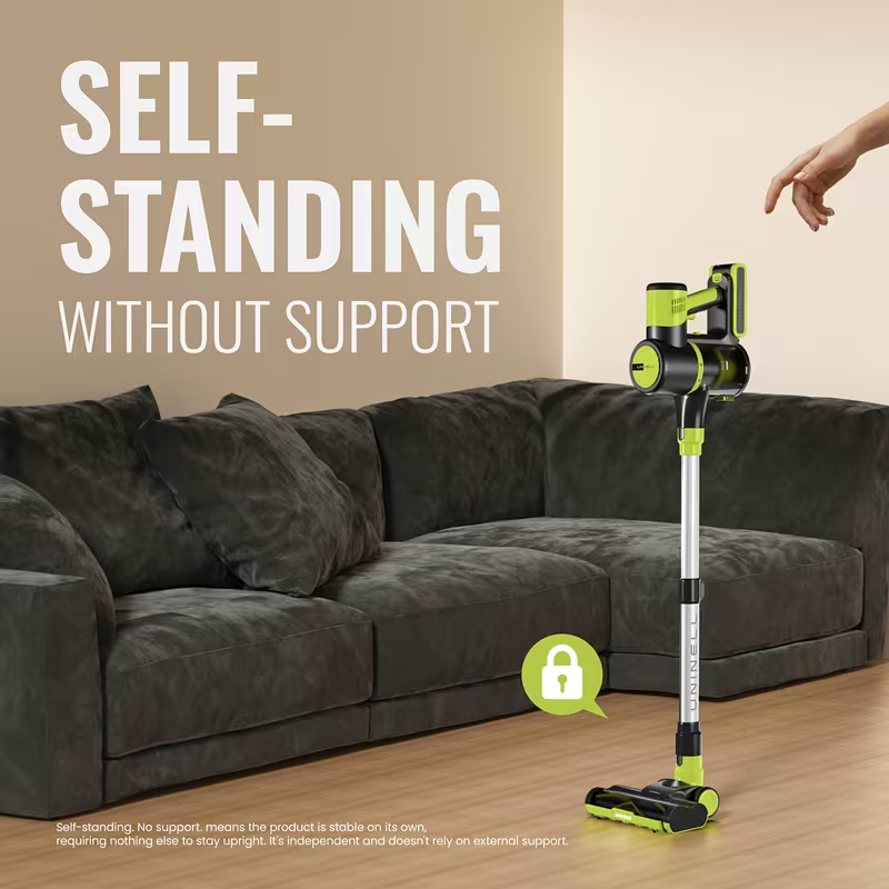 Uninell Cordless Handheld Vacuum Cleaner 46KPa Strong Suction