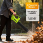 High Power Cordless Leaf Blower With 4.0Ah Battery, Six Speed Settings - Single Battery