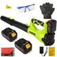 High Power Cordless Leaf Blower With 4.0Ah Battery, Six Speed Settings - Single Battery