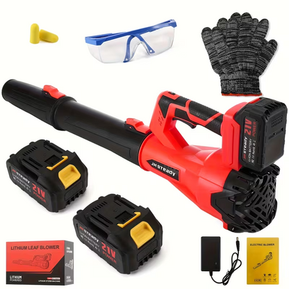 High Power Cordless Leaf Blower With 4.0Ah Battery, Six Speed Settings - Single Battery