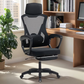 Office Chair With Foot Rest Retractable Footrest
