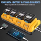 Dewalt Compatible (4 Bay Charger) - 12V/20V Fast Battery Charger