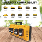 Dewalt Compatible (4 Bay Charger) - 12V/20V Fast Battery Charger