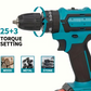 Cordless Drill Set - 36VF 2 Batteries, Accessories, and Case