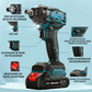 21V Cordless Impact Wrench with Brushless Motor (2 Batteries & Case
