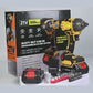 21V Cordless Impact Wrench with Brushless Motor (2 Batteries & Case)