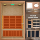 SMART LIFE - SaunaPro - 2 Person Sauna, Spectrum Infrared Sauna for Home with BT and WiFi Control, Indoor Dry Sauna with 5 Heater Panels, Home and Gym