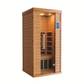 SMART LIFE - SaunaPro - 1 Person Sauna, Spectrum Infrared Sauna for Home with BT and WiFi Control, Indoor Dry Sauna with 5 Heater Panels, Home and Gym