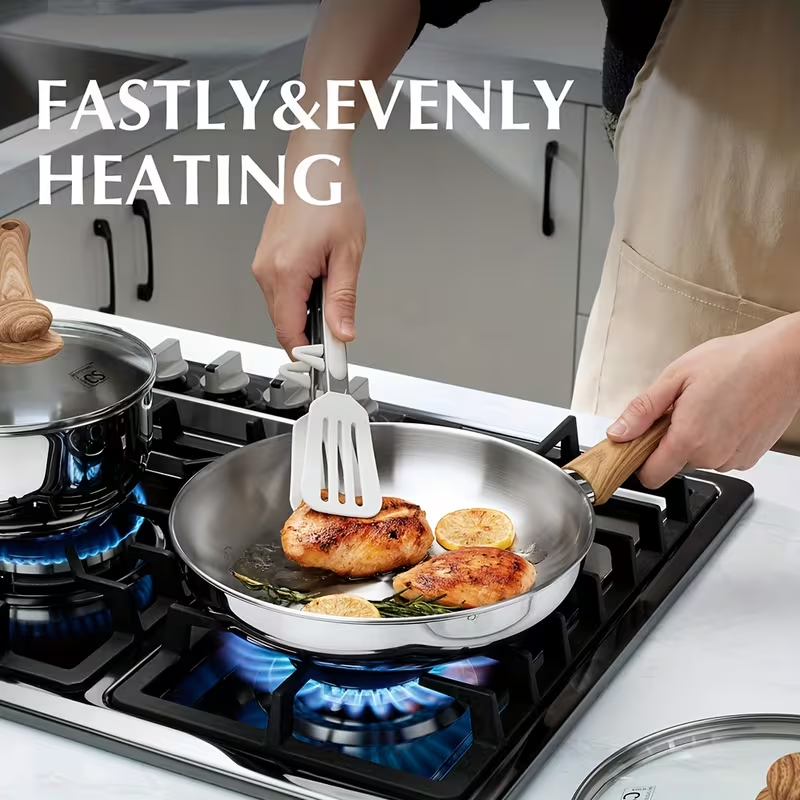 Highest Quality Stainless Steel 11 Piece Cookwear Set (18/10 Stainless Rating)